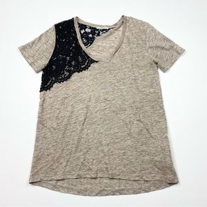 Women’s Zara W&B Collection Short Sleeve T-Shirt Size Large